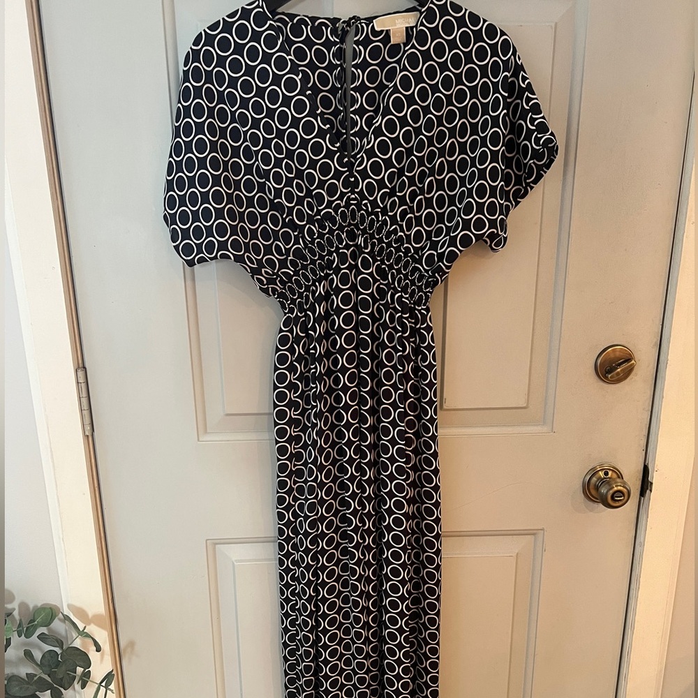 MK Print Maxi Dress  - XS